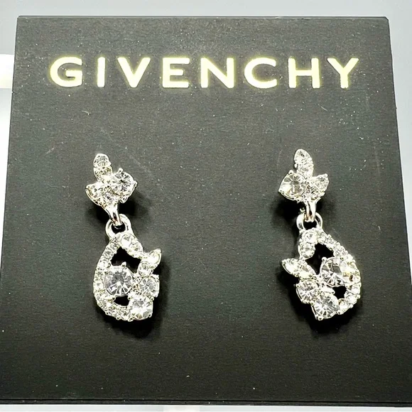 Givenchy Crystal Earrings  NWT - Picture 7 of 7